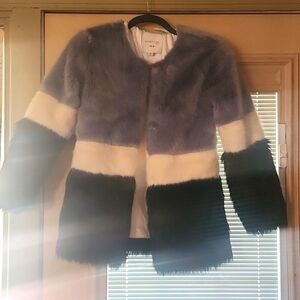 HABITUAL GIRL FAUX FUR COAT 14